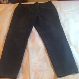 Soft Surroundings stone washed black jeans
